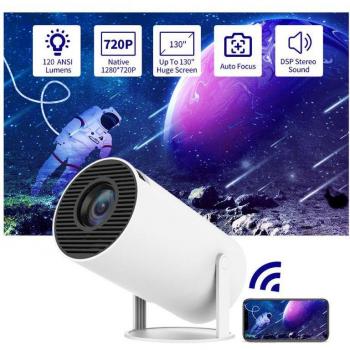 CinePort 4K: Proyector portátil HD con WiFi y HDMI