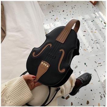 Teenage Girls Violin Shape Travel Bag