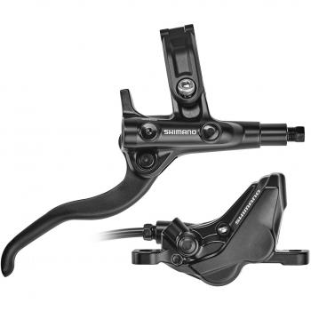 Shimano Deore M4100 4-Kolben Disc Brake Set Rear with Resin Pads