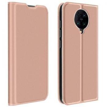 Étui Poco F2 Pro “Support Vidéo” et porte‑cartes – couleur rose