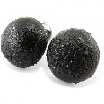 NOA J5360 Eleganti Orecchini Neri Sissi