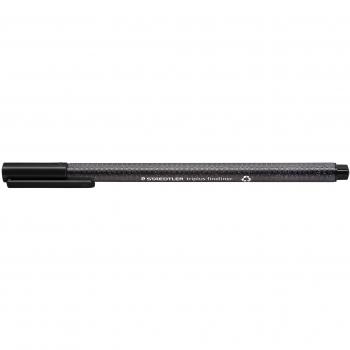 Caja 10 Rotuladores Triplus Fineline 0,3 mm Eco Black