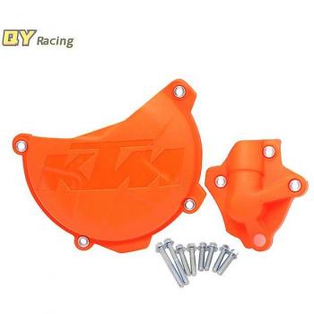 Tapa de embrague y protector de bomba de agua para motocicletas KTM 250 350