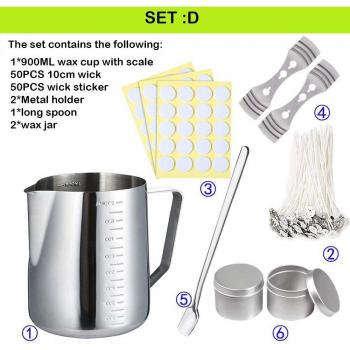 Kit para hacer velas en casa