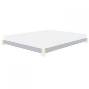 TATAMI Double Lit Naturel et Gris 200x200 cm