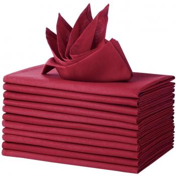 Servilletas de Mesa de Alta Calidad – 12 unidades 46x46 cm