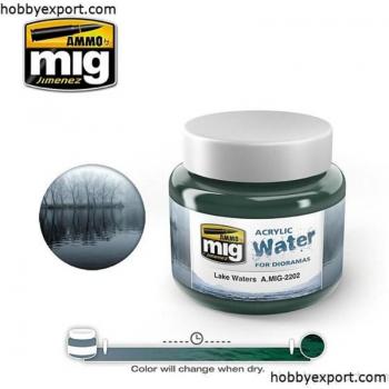 Ammo by Mig Lake Waters Acrylic 250 mL – Water Effect