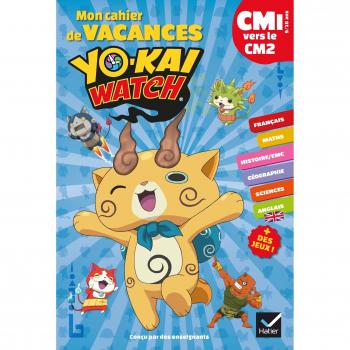 Mon cahier de vacances Yo-kai Watch CM1 vers le CM2