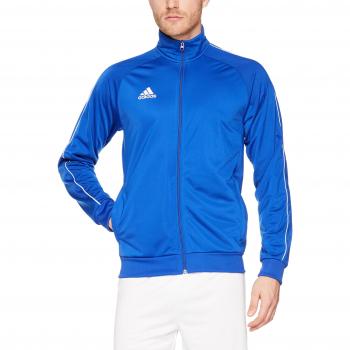 Adidas Core 18 Veste Homme, Bleu (Bold Blue/White), XL