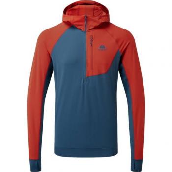 Felpa Uomo Aiguille con Zip e Cappuccio
