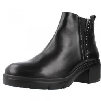 Fluchos Botines de Piel Negro Modelo F2109