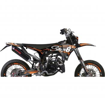 Kit de Estilo Fantic XM 50 2023 Stage6 Naranja