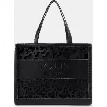 Bolso de mano Tous Negro Moderno y Versátil