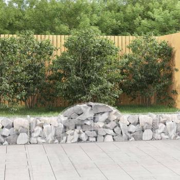 Gabbioni ad Arco 20 pz 200x30x40/60 cm in Ferro Zincato