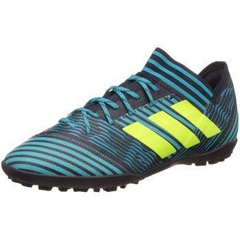 Adidas Nemeziz Tango 73 TF Football Shoes, Multicolor (Legend Ink/Solar Yellow/Energy Blue), 8 UK
