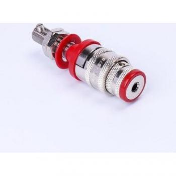 Haut-parleur Audio Hifi en laiton avec adaptateur banane Y Spade plaqué or/Rhodium