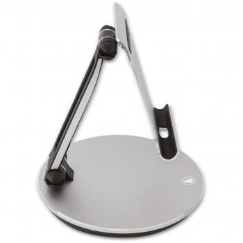 Support en aluminium argenté pour tablette 7 à 12,9 pouces