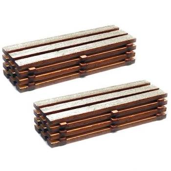 Carga Doble de Tablones de Madera Escala H0 – Proses HL‑K‑04