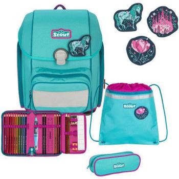 Genius Dreamworld School Bag Set 4pcs