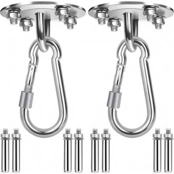 Crochets de Suspension en Acier Inoxydable pour Béton et Bois