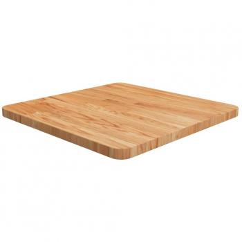 Vidaxl Plateau Carré Marron Clair 50×50×2,5 cm – Chêne Traitement