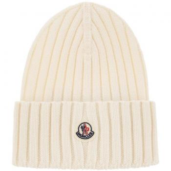 Moncler Classic Beige Boater Hat