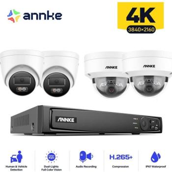 Système de Surveillance Extérieure 16ch 4K