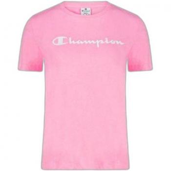 Champion Maglietta A Maniche Corte Rosa M