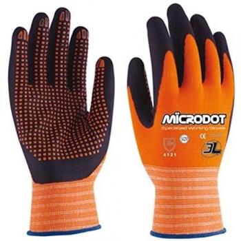 Guante de nylon con recubrimiento de espuma Wx666 T10