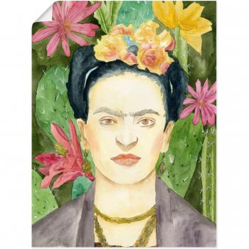 Weiblich & Stark: Frida Kahlo I (Leinwand) von Artland