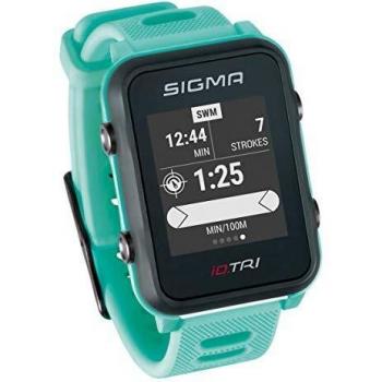 Reloj de Triatlón Sigma Sport ID.Tri Básico, GPS, Verde Neón