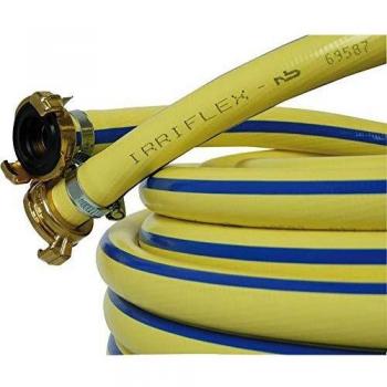 Tricoflex Irriflex PVC Giallo 1/2 Tubo Acqua 25 m + Raccordo