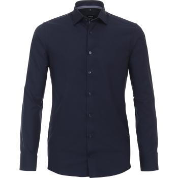 Herren Hemd VENTI in Blau, Größe 40 – Schmale Passform