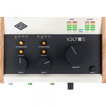 Universal Audio Volt 276 2x2 USB Type-C Audio/MIDI Interface with Compressor