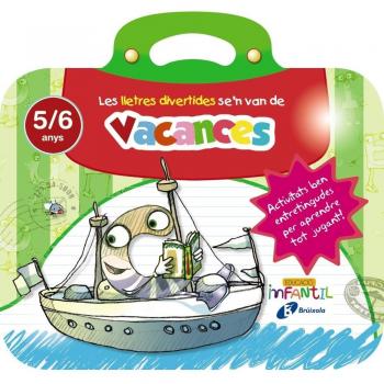 Les lletres divertides se'n van de vacances 5 anys.