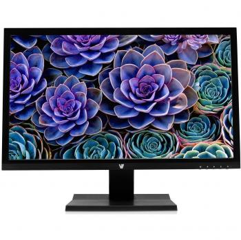 Monitore V7 23 Nero con HDMI, VGA e Full‑HD – Efficienza A+
