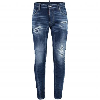 Dsquared2 Men's Slim-Fit Distressed Denim Jeans, Size 46, Color 470