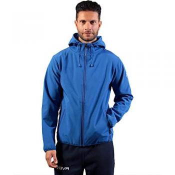 Chaqueta Impermeable Soft Shell Givova Unisex Azul M