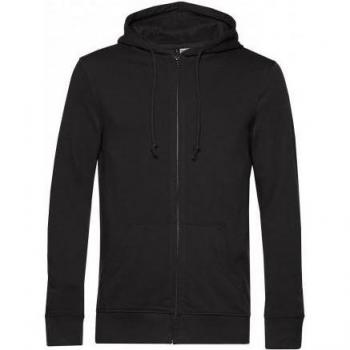 B&C Felpa Uomo Grigio Cenere 3XL Cerniera Organica