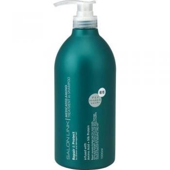 Kumano Salon Link Amino‑Infused Shampoo, 1000 ml