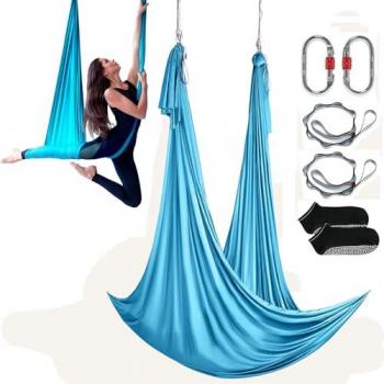 Hamac de Yoga Balancé Vevor 5×2,8 m – Charge 1 000 kg