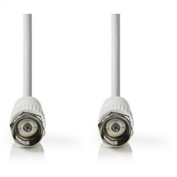 Cable Antena F-Macho 3.00 m Doble Apantallado 75 Ohm