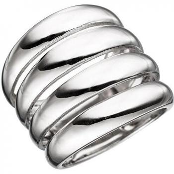 BRILLANTE Damen Ring 925 Sterling Rhodi-Glanz 58