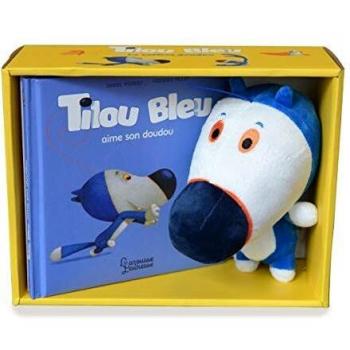 Tilou Bleu aime son doudou