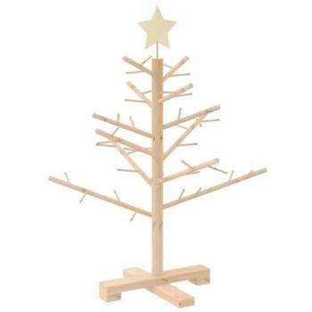 75 cm Solid Pine Wood Christmas Tree – vidaXL, Stand Included