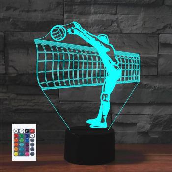 Decoración LED Voleibol para Dormitorio