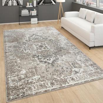 Tapis de Couloir Beige Crémeux à Texture Douce – 120 × 170 cm