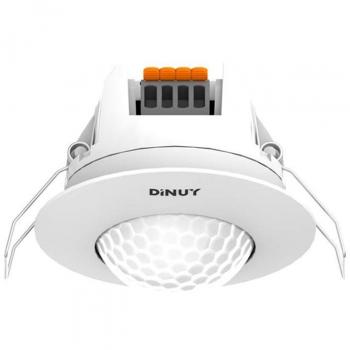 Dinuy Detector 360° con Bluetooth, Empotrable en Techo Blanco