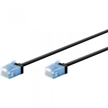 Cable Ethernet Cat.6a U/UTP super slim 15 m negro