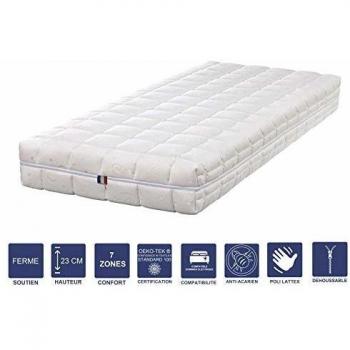 Matelas Mémoire de Forme 70x190 x 23 cm